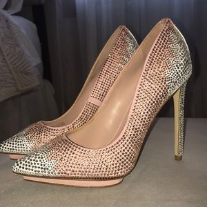 Brand New embellished Enzo Angoilini 4inch heels